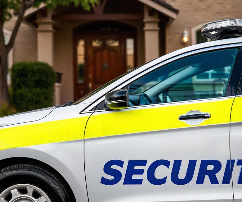 security patrol services car